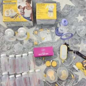 🍼 Medela Freestyle Hands-Free Breast Pump + PersonalFit Flex Kit + Manual Pump
